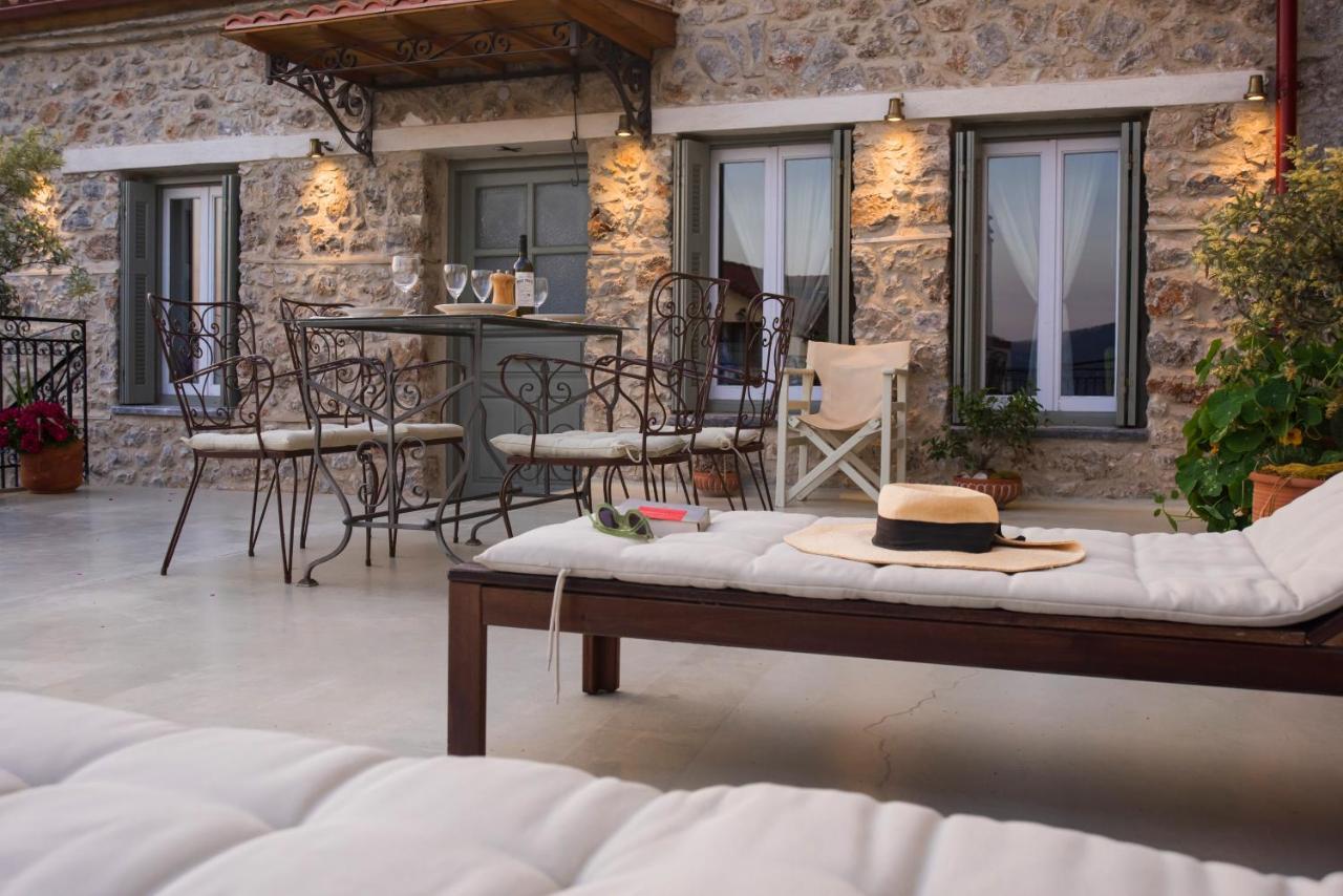 Guesthouse Simou With View 3 Bedrooms Aráhova Kültér fotó